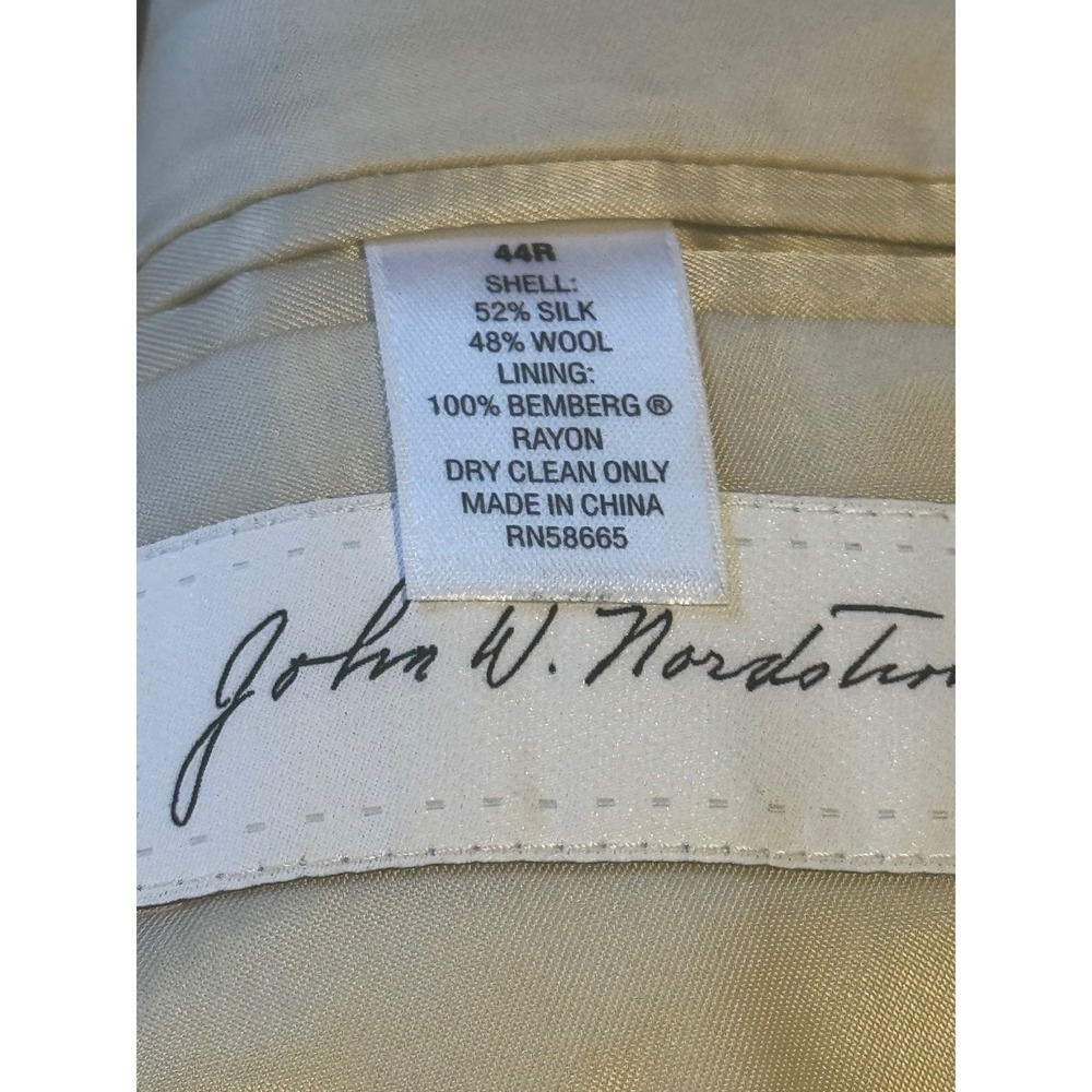 BROOKS BROTHERS Mens Silk‎ Wool Glen Plaid Blazer Sport Coat 44R business Casual - Picture 11 of 11